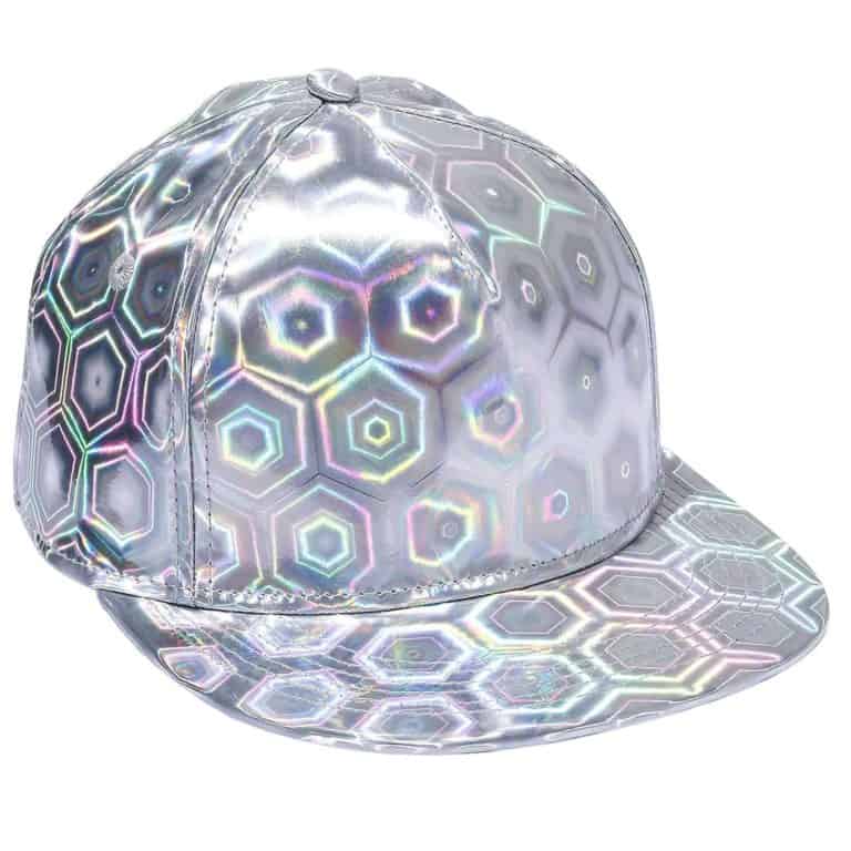 Hexagon Hologram Hat - Swag Vibe