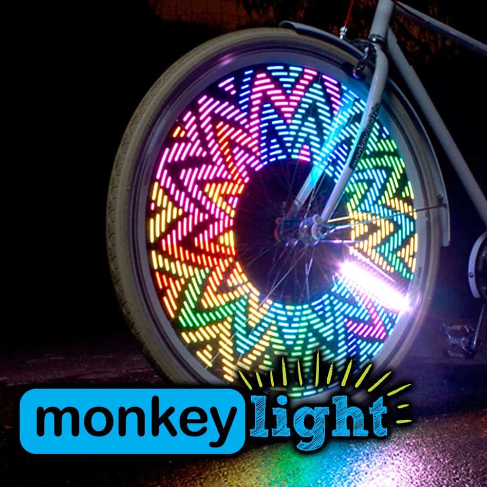monkey lights bike