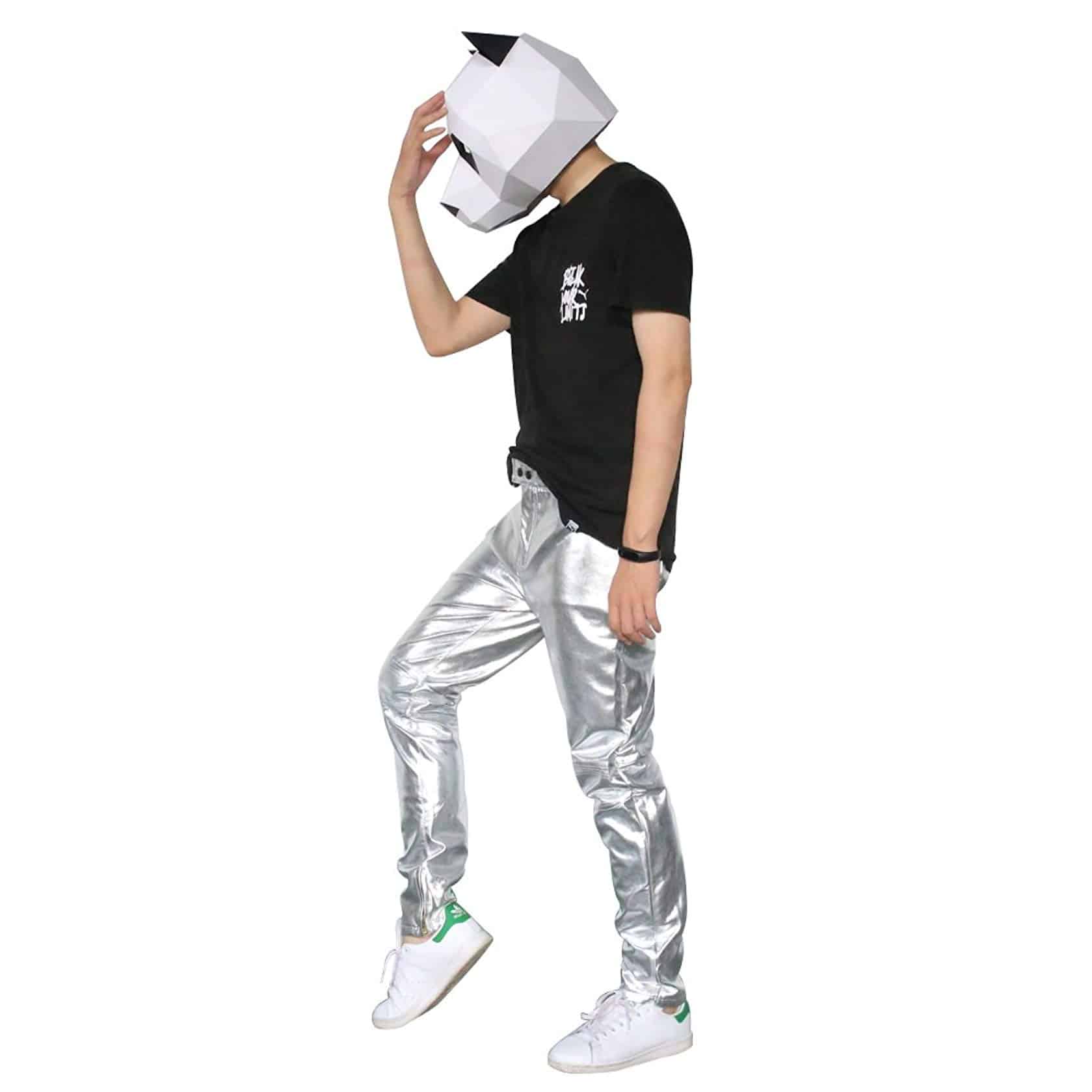 Metallic Silver pants - Swag Vibe